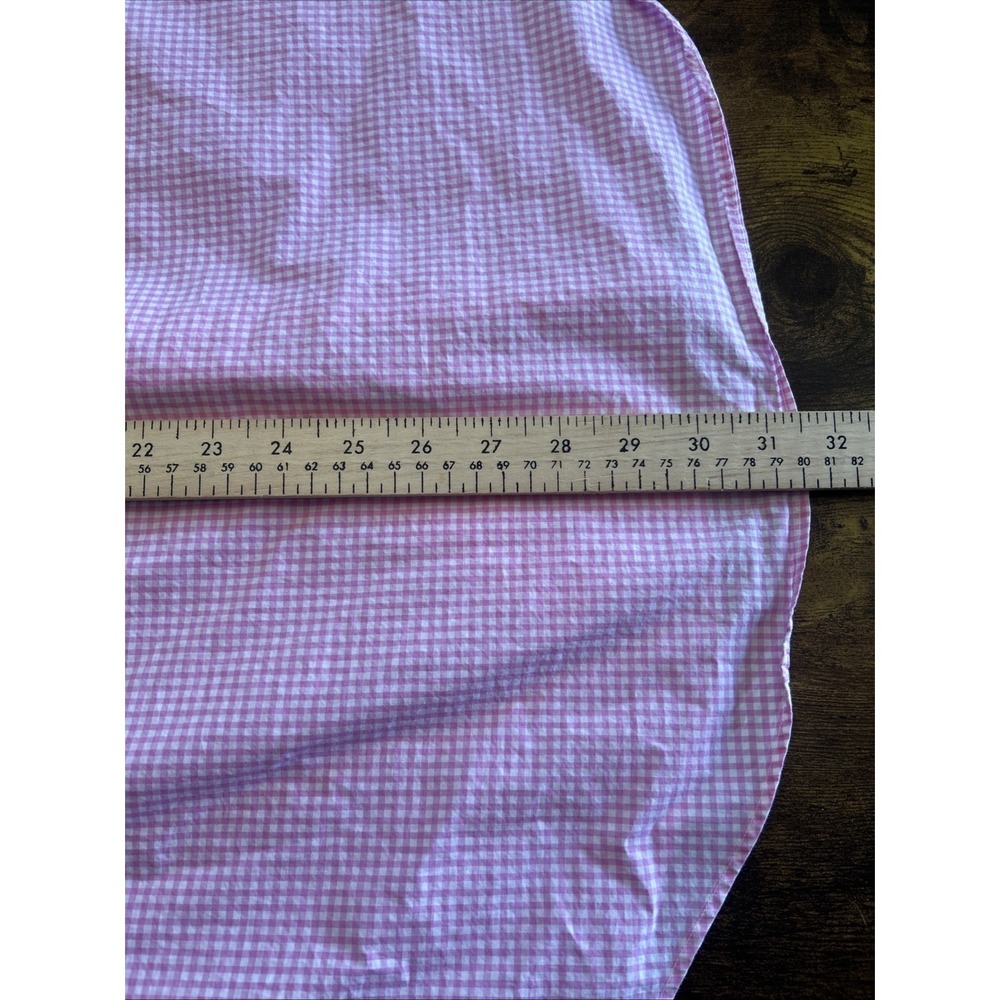 Ralph Lauren Men's XL Pink Gingham Shirt Green Pony Cotton Long Sleeve - Picture 7 of 9
